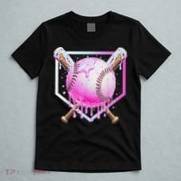 Baseball Ice Cream Home Plate Baseball Lover T-Shirt thumb 5
