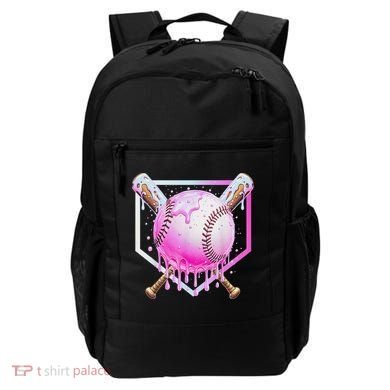 Baseball Ice Cream Home Plate Baseball Lover Backpack