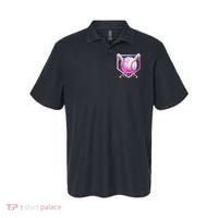 Baseball Ice Cream Home Plate Baseball Lover Polo thumb 0