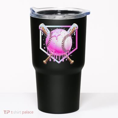 Baseball Ice Cream Home Plate Baseball Lover Tumbler