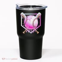 Baseball Ice Cream Home Plate Baseball Lover Tumbler thumb 0