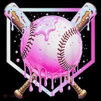 Baseball Ice Cream Home Plate Baseball Lover Mousepad thumb 1