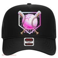Baseball Ice Cream Home Plate Baseball Lover Hat thumb 0