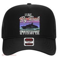 Boating I Cruise Ship I Like Big Boats And I Cannot Lie Gift Hat thumb 0