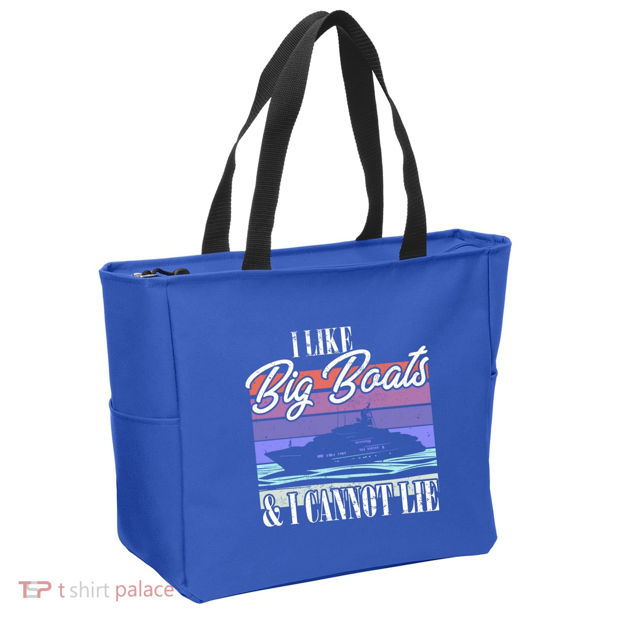 Boating I Cruise Ship I Like Big Boats And I Cannot Lie Gift Tote Bag