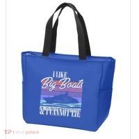 Boating I Cruise Ship I Like Big Boats And I Cannot Lie Gift Tote Bag thumb 3