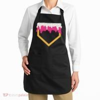 Baseball Ice Cream Dripping Drip Apron thumb 2