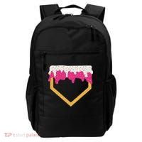 Baseball Ice Cream Dripping Drip Backpack thumb 0