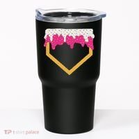 Baseball Ice Cream Dripping Drip Tumbler thumb 0