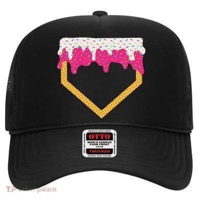 Baseball Ice Cream Dripping Drip Hat