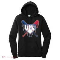 Baseball Ice Cream Drip Driping  Women's Hoodie thumb 0