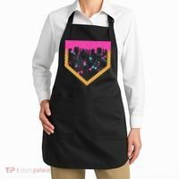Baseball Ice Cream Dripping Baseball Home Plate Drip Apron thumb 2