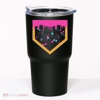 Baseball Ice Cream Dripping Baseball Home Plate Drip Tumbler thumb 0