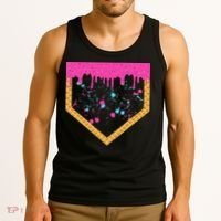 Baseball Ice Cream Dripping Baseball Home Plate Drip Tank Top thumb 3