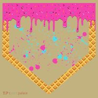 Baseball Ice Cream Dripping Baseball Home Plate Drip T-Shirt thumb 7