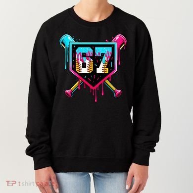 Baseball Ice Cream Drip Number 67 Player Sixty Seven Meme Women's Sweatshirt