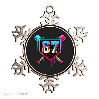 Baseball Ice Cream Drip Number 67 Player Sixty Seven Meme Ornament