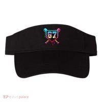 Baseball Ice Cream Drip Number 67 Player Sixty Seven Meme Visor thumb 0