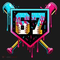 Baseball Ice Cream Drip Number 67 Player Sixty Seven Meme Women's T-Shirt thumb 6