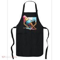 Baseball Ice Cream Dripping Home Plate Apron thumb 0