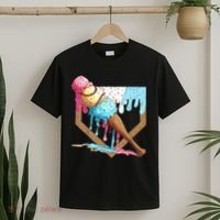 Baseball Ice Cream Dripping Home Plate T-Shirt thumb 2