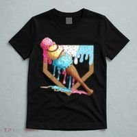 Baseball Ice Cream Dripping Home Plate T-Shirt thumb 5