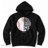 Baseball I Can Do All Thing Through Christ Who Strengthens Me Hoodie thumb 0