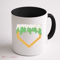 Baseball Ice Cream Dripping Baseball Home Plate Drip Coffee Mug thumb 1
