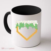 Baseball Ice Cream Dripping Baseball Home Plate Drip Coffee Mug thumb 0