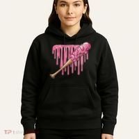 Baseball Ice Cream Baseball Bat With Sprinkles Drip Hoodie thumb 5
