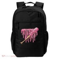 Baseball Ice Cream Baseball Bat With Sprinkles Drip Backpack thumb 0