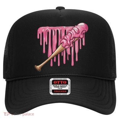Baseball Ice Cream Baseball Bat With Sprinkles Drip Hat