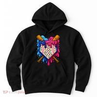 Baseball Ice Cream Sprinkles Team Drip Hoodie thumb 0