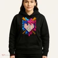 Baseball Ice Cream Sprinkles Team Drip Hoodie thumb 5