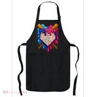 Baseball Ice Cream Sprinkles Team Drip Apron thumb 0