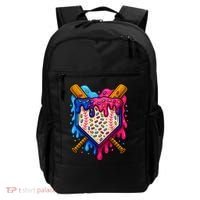 Baseball Ice Cream Sprinkles Team Drip Backpack thumb 0