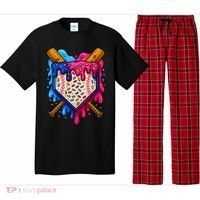 Baseball Ice Cream Sprinkles Team Drip Pajama Set thumb 0