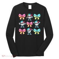 Baseball Ice Cream Drip Coquette Long Sleeve Shirt thumb 0
