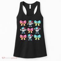 Baseball Ice Cream Drip Coquette Women's Tank Top thumb 0