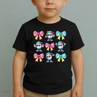 Baseball Ice Cream Drip Coquette Toddler T-Shirt thumb 2