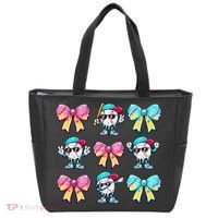 Baseball Ice Cream Drip Coquette Tote Bag thumb 0