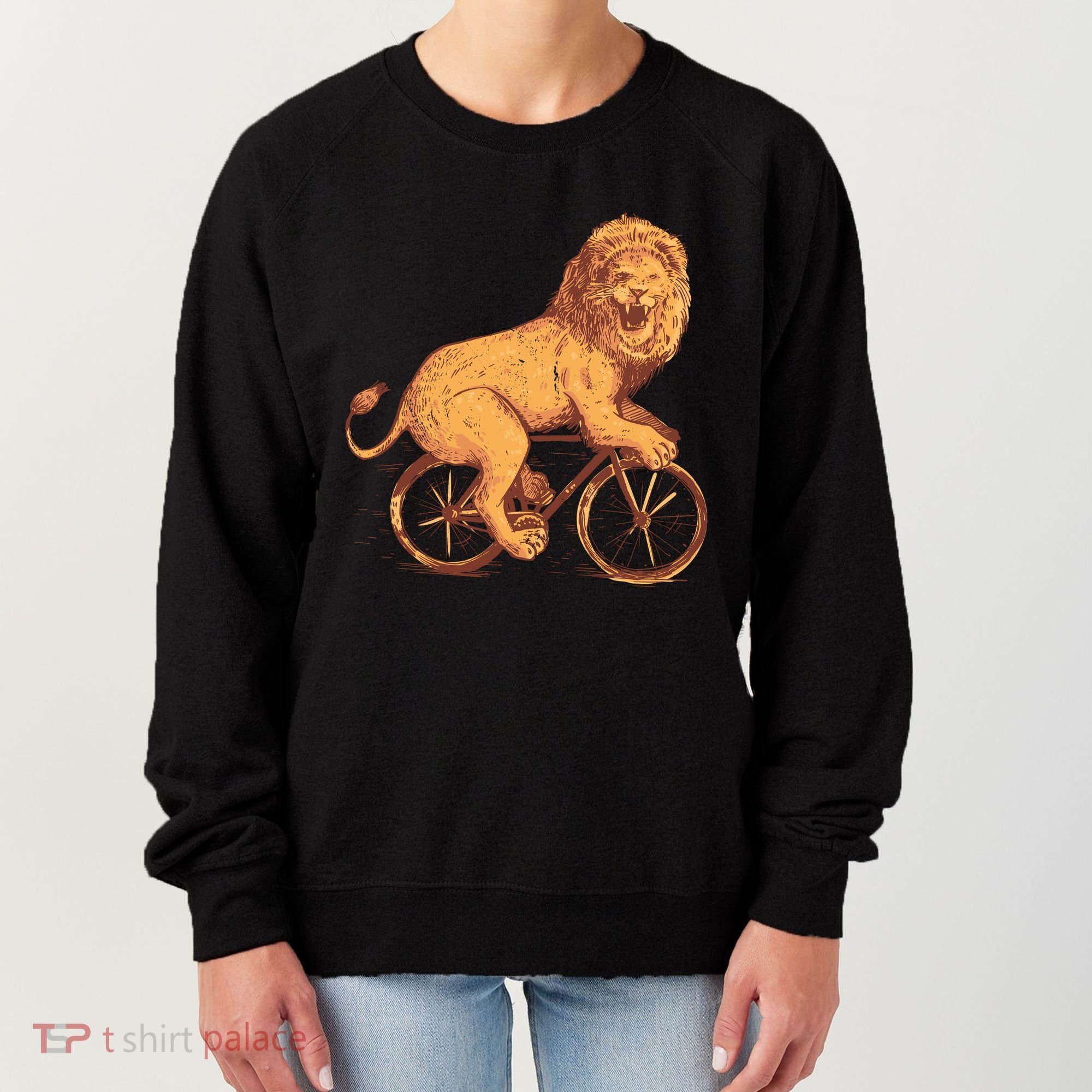 Bicycle Lion Women's Sweatshirt