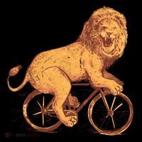 Bicycle Lion Toddler Hoodie thumb 2