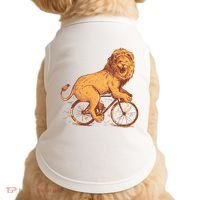 Bicycle Lion Doggie Tank thumb 0
