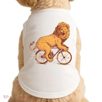 Bicycle Lion Doggie Tank
