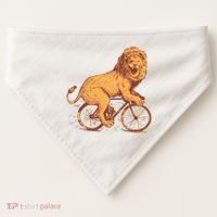 Bicycle Lion USA-Made Doggie Bandana thumb 0