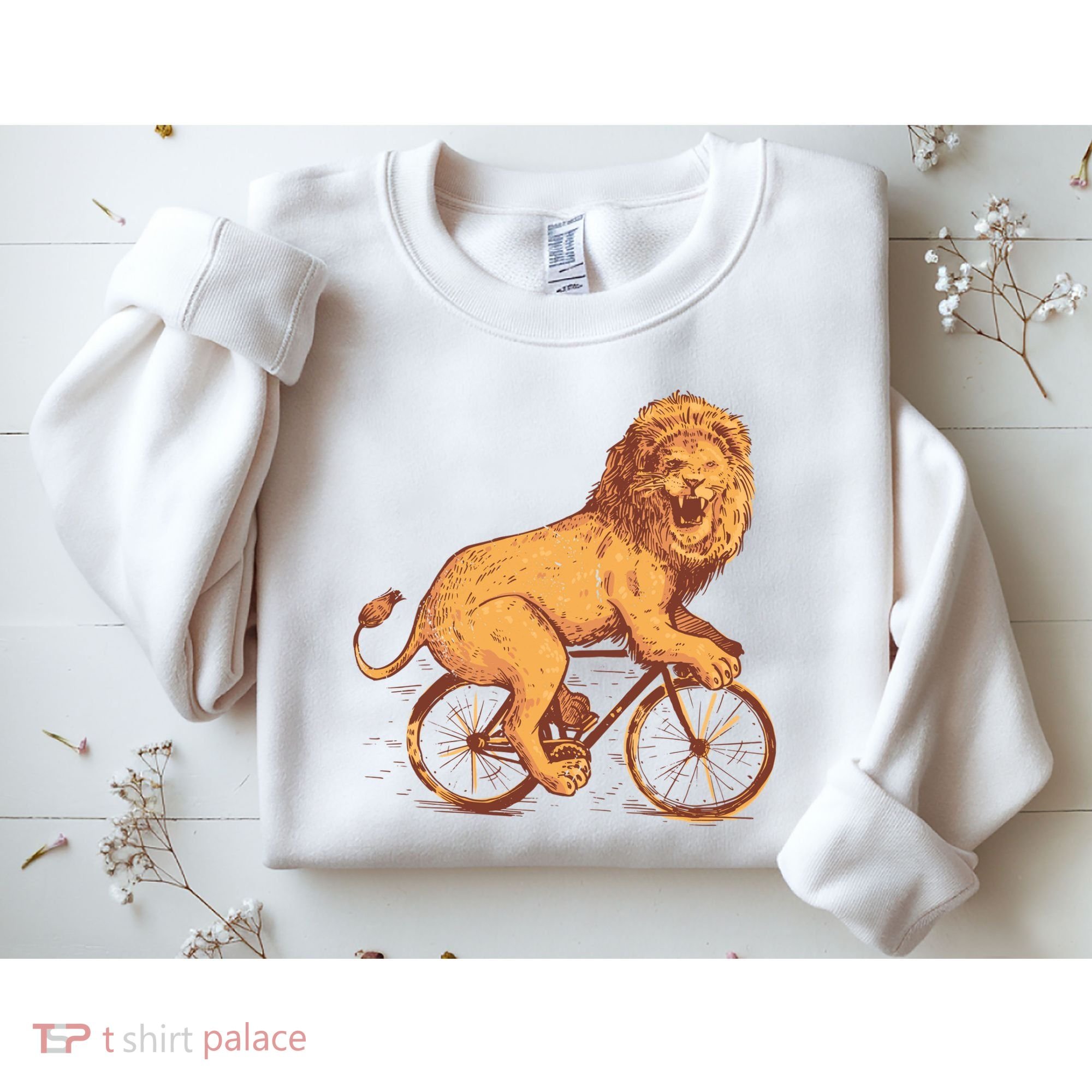 Bicycle Lion Sweatshirt