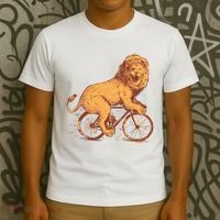 Bicycle Lion T-Shirt thumb 3