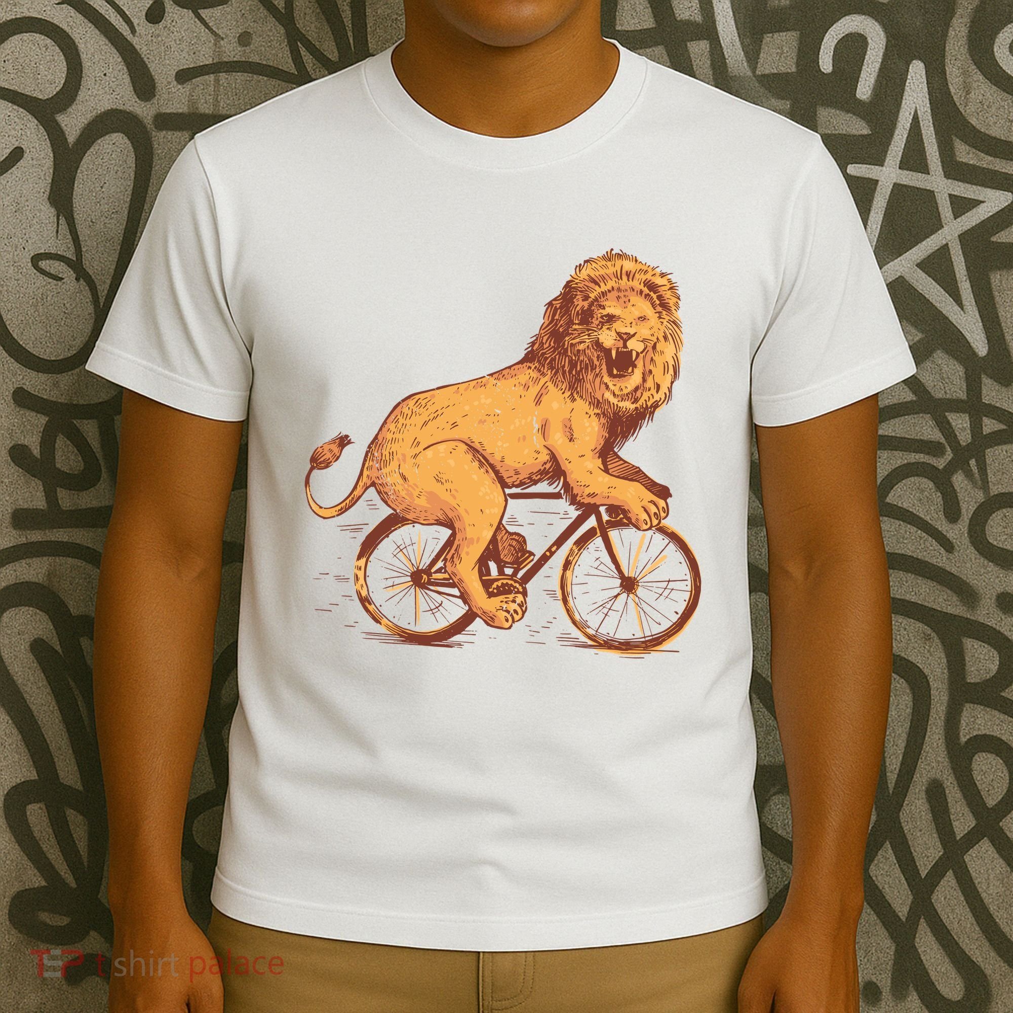 Bicycle Lion T-Shirt