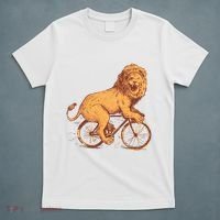 Bicycle Lion T-Shirt thumb 5